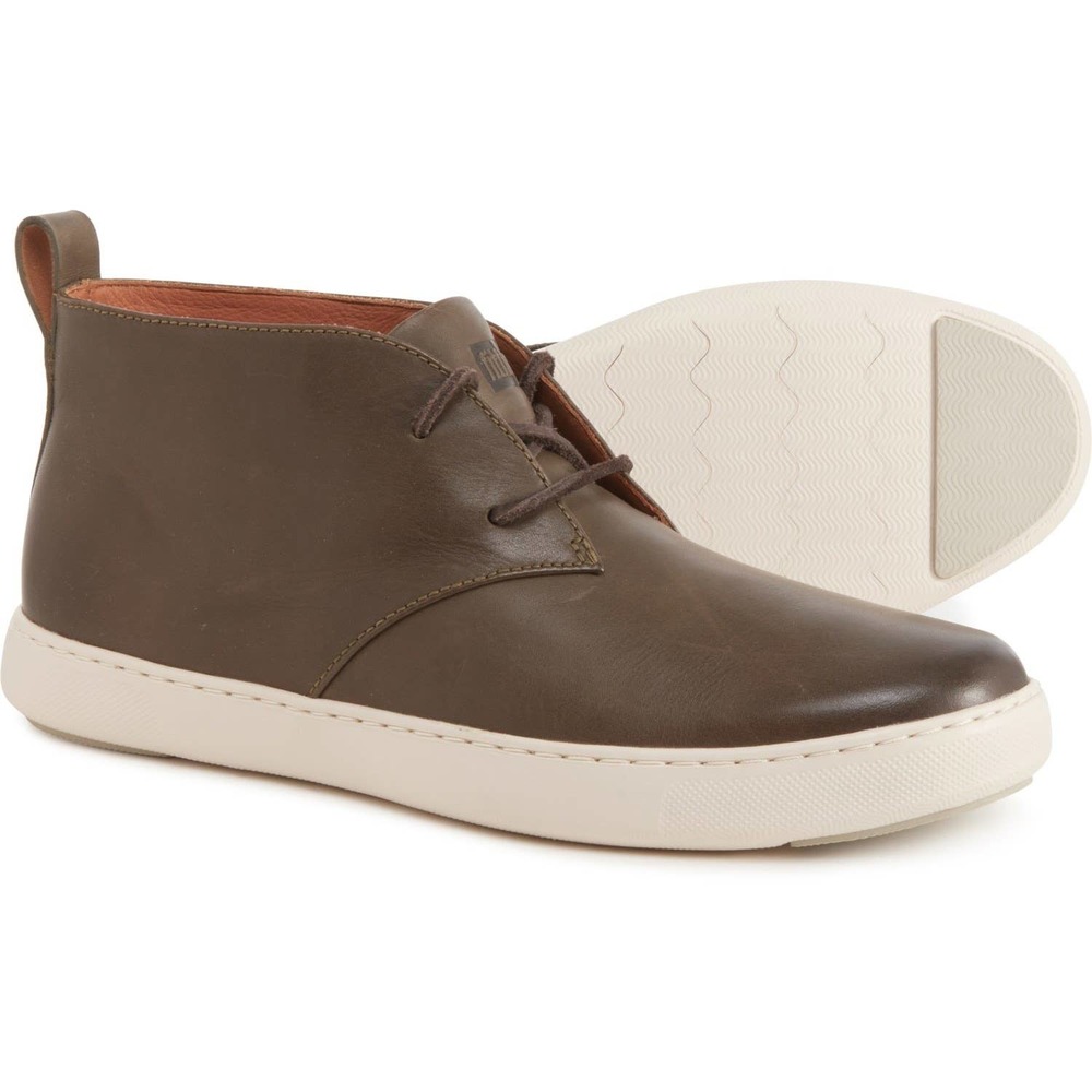 ❌SOLD❌NIB FitFlop Zackery 11 44 Forest Green Chukka Boots Leather - Picture 11 of 11